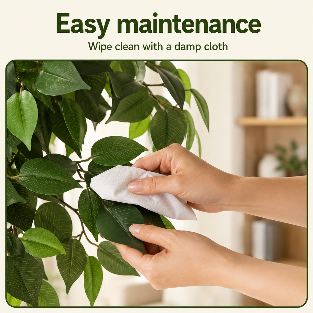 Artificial Ficus Tree 1.8m | Indoor Potted Faux Plant